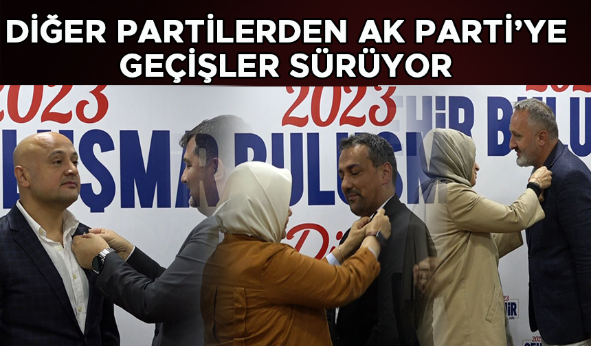 İYİ PARTİLİ VE CHPLİ İSİM AK PARTİYE GEÇTİ Düzce Öncü Haber Öncü TV