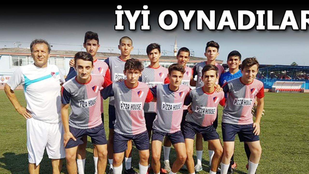 DÜZCESPOR U 15 VE U 16 DAN İKİ MAÇ