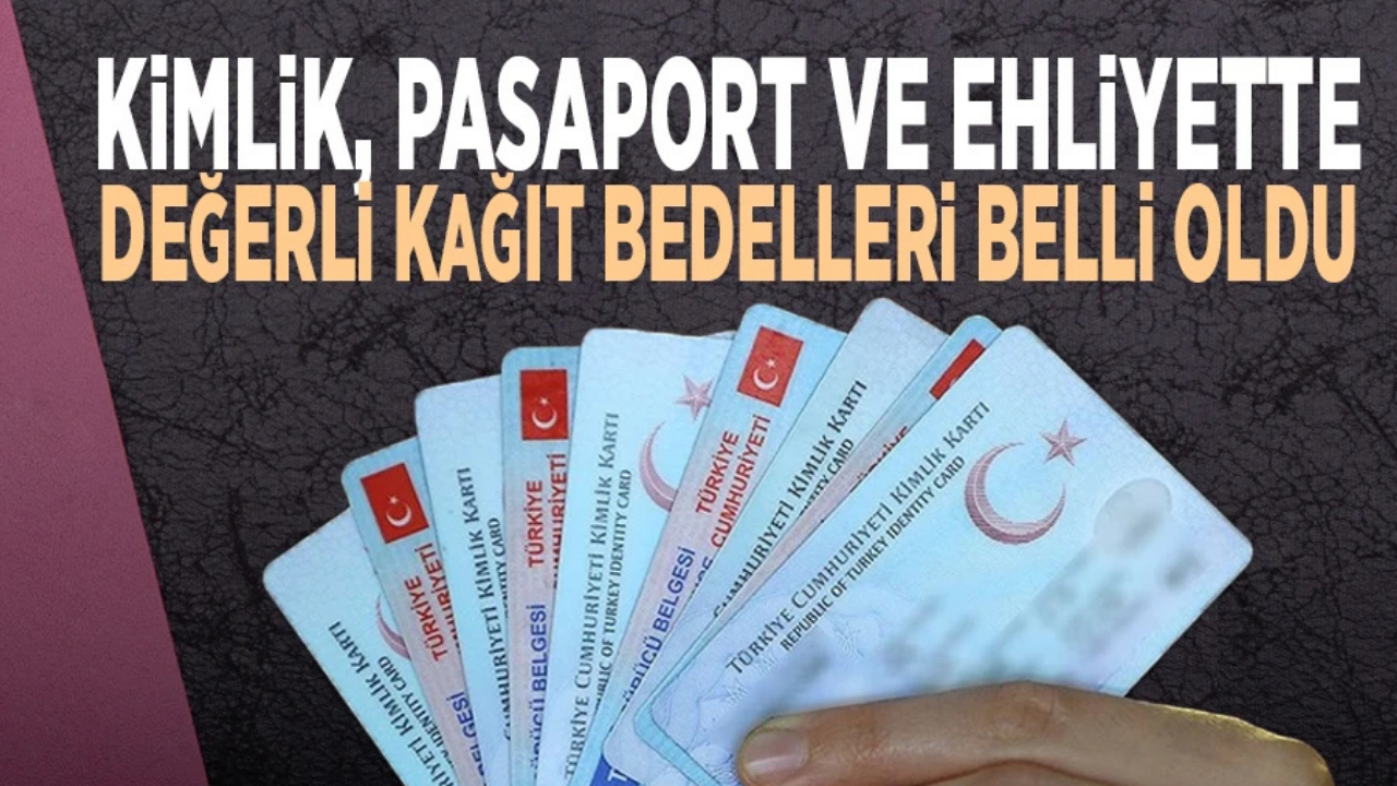 DEĞERLİ KAĞIT ÜCRETLERİ YENİDEN BELİRLENDİ