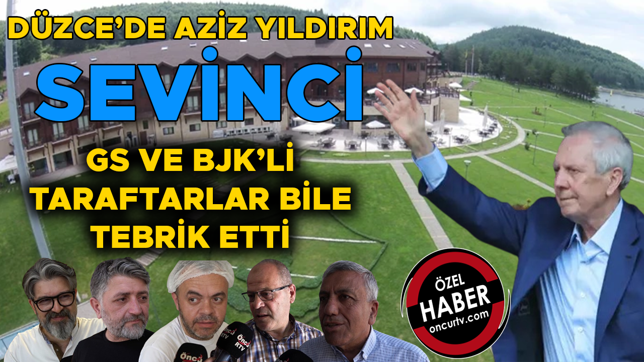 “DÜZCE’YE VE DÜZCESPOR’A DESTEK VERECEĞİNDEN EMİNİZ”