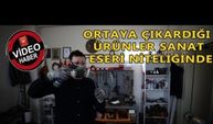 GENÇ USTA AHŞAP VE ÇELİKTEN HARİKALAR YAPIYOR