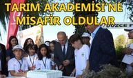 ÖZLÜ: MODERN TARIMI ÇOK ÖNEMSİYORUZ