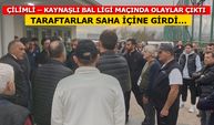 ÇİLİMLİ – KAYNAŞLI BAL LİGİ MAÇINDA OLAYLAR ÇIKTI