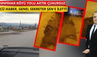 AYDINPINAR KÖYÜ YOLU ARTIK ÇUKURSUZ