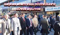 BAŞKAN ADAYI ESER DÜZCELİLER’E GÜVEN AŞILIYOR