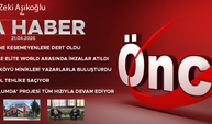 21 NİSAN 2026 ÖNCÜ ANA HABER
