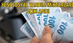 DOĞALGAZ, ELEKTRİK VE ÇOCUK DESTEK MİKRATLARI ARTTI