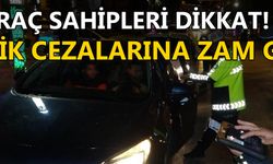 ALKOLLÜ YAKALANANLAR YANDI…