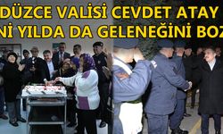 GÖREVİ BAŞINDAKİ EKİPLERİN YENİ YILINI KUTLADI