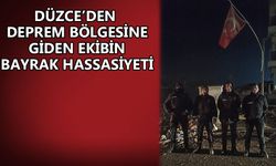 ENKAZDAN BULDUKLARI BAYRAĞI GÖREV YAPTIKLARI YERE ASTILAR