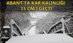 BÖLGEDE KAR YAĞIŞI ETKİSİNİ SÜRDÜRÜYOR