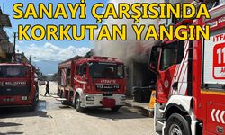 2 DÜKKAN VE BİR OTOMOBİL KÜL OLDU