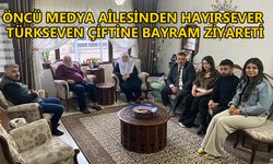 HACI HİDAYET TÜRKSEVEN VE EŞİ HACI HANİFE TÜRKSEVEN’İN HAYIR DUASINI ALDILAR