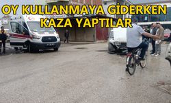 İKİ OTOMOBİLİN KARIŞTIĞI KAZADA 1 KİŞİ YARALANDI