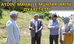 MUHTARLARLA İSTİŞARELERDE BULUNDU