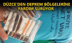 DİYANET VAKFI 600 ADET DİKİŞ SETİ GÖNDERDİ