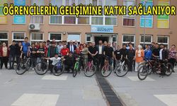 ÖZEL ÖĞRENCİLER BİSİKLETLERİN KEYFİNİ ÇIKARDI