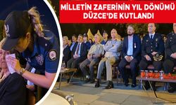 DÜZCE HALKI 7 YIL ÖNCEKİ GİBİ YİNE TEK YÜREK OLDU