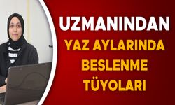 UZMANINDAN YAZ AYLARINDA BESLENME TÜYOLARI