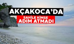 SAHİLE KİMSE ADIM ATMADI