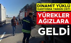 İTFAİYE EKİPLERİ YANGINI BÜYÜMEDEN KONTROL ALTINA ALDI