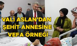 TEDAVİ GÖRDÜĞÜ HASTANEDE ZİYARET ETTİ
