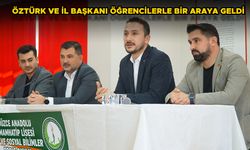 ŞENGÜLOĞLU: “GENÇLERİMİZİN GÖZLERİNİZDEKİ IŞIK, BİZE UMUT VERİYOR”