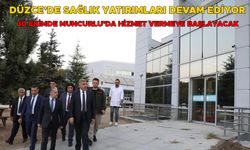 VALİ ASLAN HASTANEDE İNCELEMELERDE BULUNDU