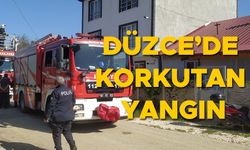 KISA SÜREDE ALEVLER DAİREYİ SARDI