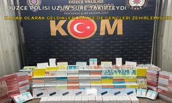 DÜZCE POLİSİNDEN AFGAN UYRUKLU TACİRLERE UYUŞTURUCU OPERASYONU