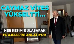 CAYMAZ SEÇİM ÇALIŞMALARINA FABRİKA ZİYARETLERİ İLE DEVAM ETTİ