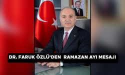 “BİN AYDAN DAHA HAYIRLI RAMAZAN, TÜM İSLAM ALEMİNE HUZUR GETİRSİN”