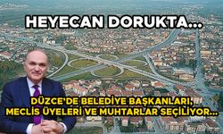 DÜZCE SEÇMENİ SANDIK BAŞINDA…