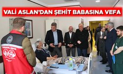 TEDAVİ GÖRDÜĞÜ HASTANEDE GEÇMİŞ OLSUN ZİYARETİNDE BULUNDU