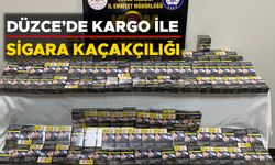 SİGARA KAÇAKÇISI GÖZALTINA ALINDI