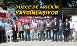 DÜZCELİ ÜRETİCİLERE ANA ARI DAĞITILDI