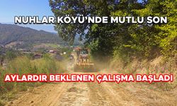 KÖYLÜNÜN YOL ÇİLESİ BİTİYOR