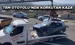 BARİYERLERE ÇARPAN OTOMOBİLDEKİ 6 KİŞİ YARALANDI