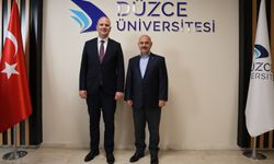 DÜ REKTÖRÜ PROF.DR SÖZBİR’İ ZİYARET ETTİ