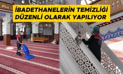 118 CAMİDE TEMİZLİK YAPILDI