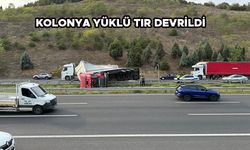 3 ŞERİT TRAFİĞE KAPANDI