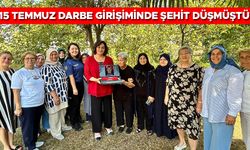 POLİS EŞLERİNDEN ŞEHİT AİLESİNE ANLAMLI ZİYARET