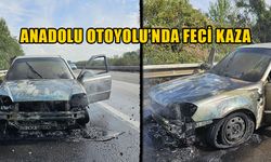 OTOMOBİLDE BÜYÜK ÇAPLI HASAR OLDU