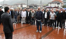 BİR ARAYA GELEREK ASKERLİK ANILARINI TAZELEDİLER