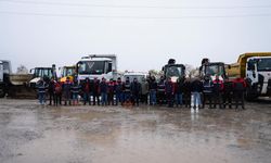 ÇOK SAYIDA PERSONEL VE ARAÇ KARLA MÜCADELEDE GÖREV YAPACAK