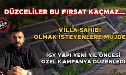 VİLLAYI BEŞ MİLYONA SATIYOR, DÜZCE BU OLAYI KONUŞUYOR