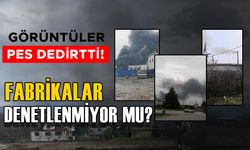 GÖKYÜZÜNE SALINAN SİYAH DUMANLAR DÜZCE’NİN ÜZERİNE ZEHİR GİBİ ÇÖKÜYOR