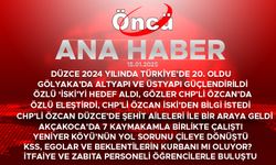 15 OCAK 2025 ÖNCÜ ANA HABER