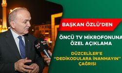 DÜZCE’YE EĞİTİM VAKFI KURULACAĞININ MÜJDESİNİ VERDİ