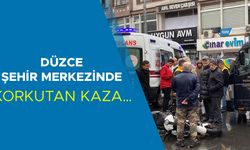 3 ARACIN KARIŞTIĞI KAZADA BİSİKLET SÜRÜCÜSÜ YARALANDI